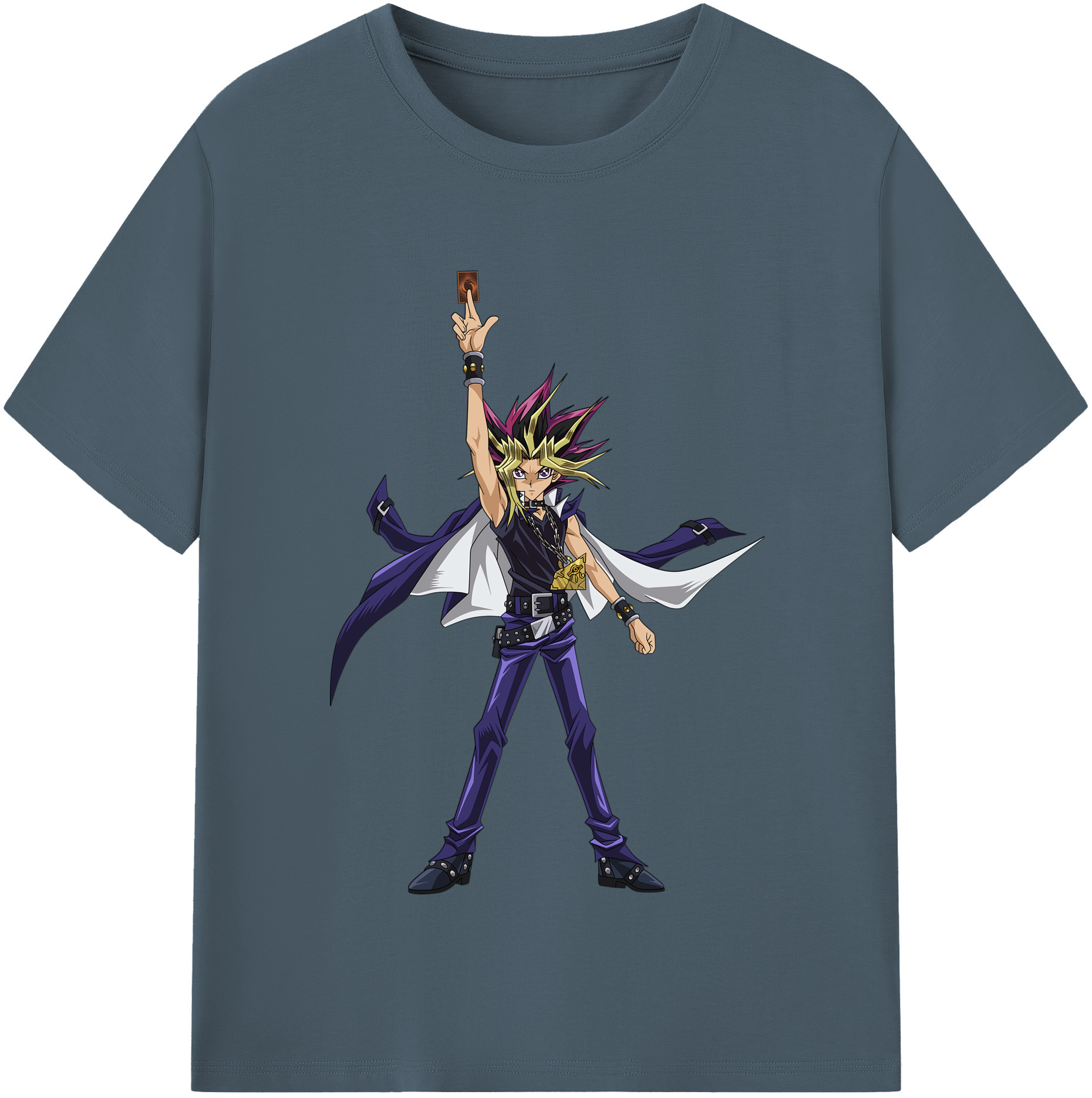 （画像用） 遊☆戯☆王 Yu-Gi-Oh! 綿100％半袖Tシャツ（フロントプリント）